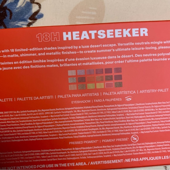 💛 Morphe Heatseeker Artistry Palette NWT - Picture 11 of 12